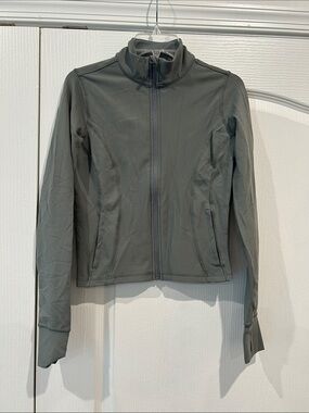 90 Degree By Reflex Women's Zip-Up Hoodie in Gray